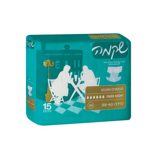 שקמה| מארז חיתולי אובר נייט מידה M