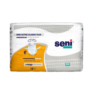 SENI| מארז תחתוני ספיגה אקטיב קלאסיק פלוס XL