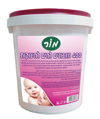 מגבונים לחים בדלי פלסטיק